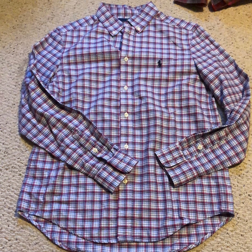 Button down polo